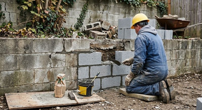 Block Wall Repair in Cleveland, OH